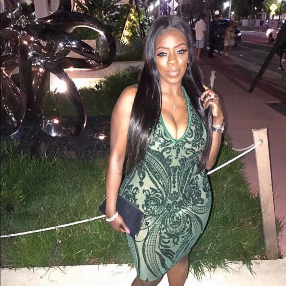 Shane Justin Collection Sequin Custom Dress 12